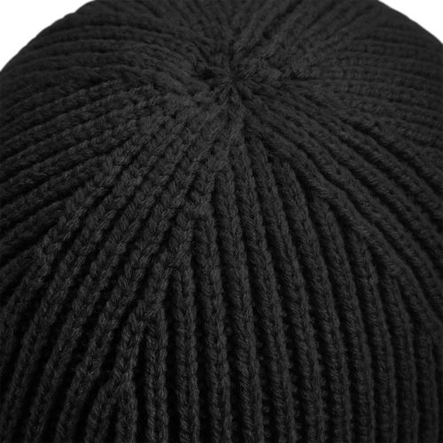 Bonnet côtelé personnalisable avec revers - Confort premium
