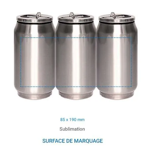 Cannette isotherme CAN Blanc