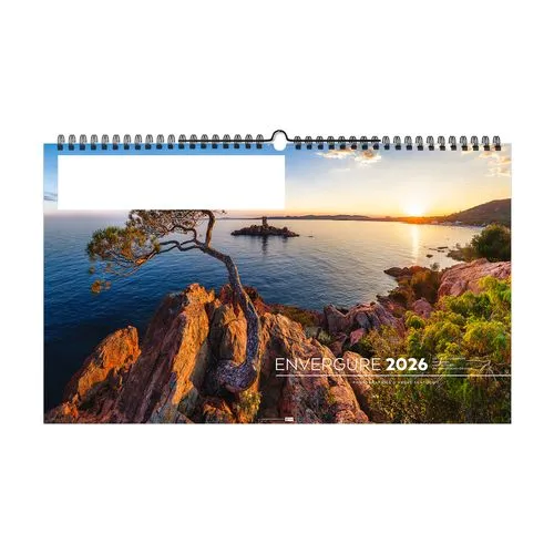 ENVERGURE 2026 - XXL 620 x 360 mm - MARQUAGE 1 COULEUR