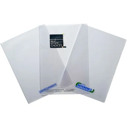 Pochette A4 Ouverture en Coin Personnalisable - Fabrication Française