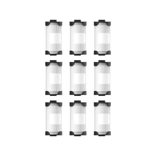 Pack 9 Rouleaux Étiquettes Adhésives 53x15mm - Recharge Imprimante