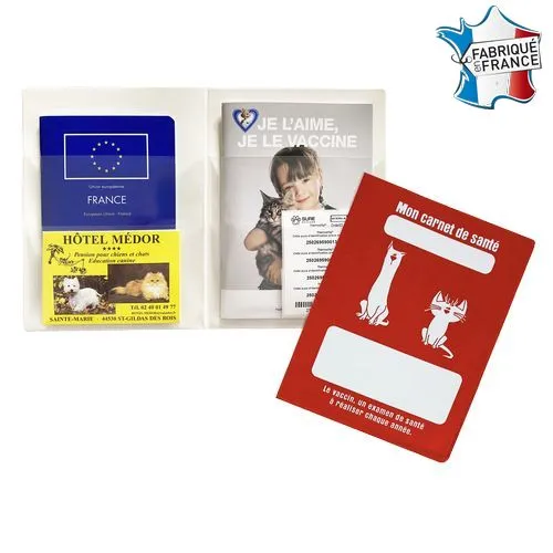 Couverture Carnet de Santé Animaux