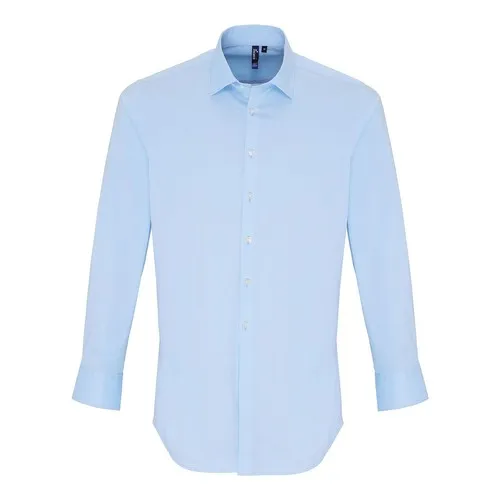 Chemise Manches Longues En Popeline Pour Homme