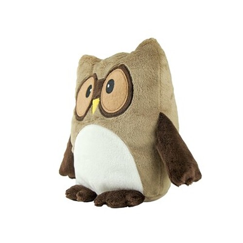 Peluche Hibou Personnalisable - Oreiller Publicitaire 20 cm