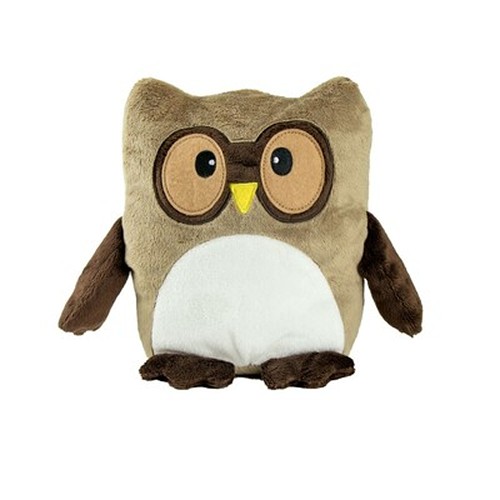 Peluche Hibou Personnalisable - Oreiller Publicitaire 20 cm