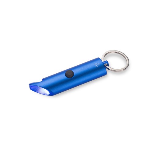 Porte-clés lampe torche en bambou personnalisable