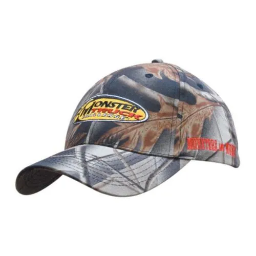 Casquette Baseball Camouflage Personnalisable - 6 Panneaux Cotton Twill