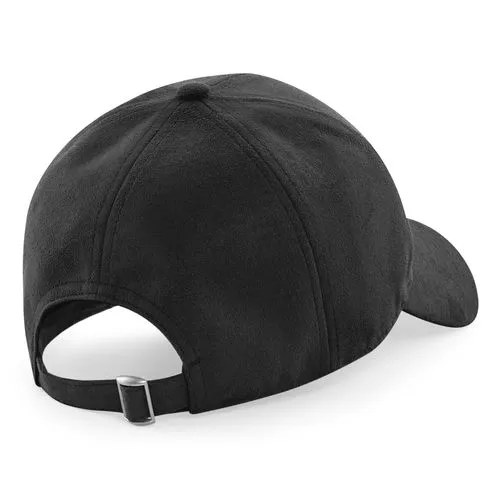 Casquette 6 panneaux en faux daim