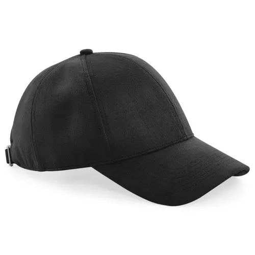 Casquette 6 panneaux en faux daim