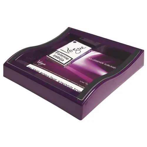 Ramasse-Monnaie Transparent Premium avec Personnalisation Sérigraphie