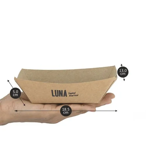 Boîte à Burger Kraft Recyclable Personnalisable - Dès 300 ex