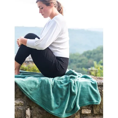 Couverture Sherpa Couleur Unie