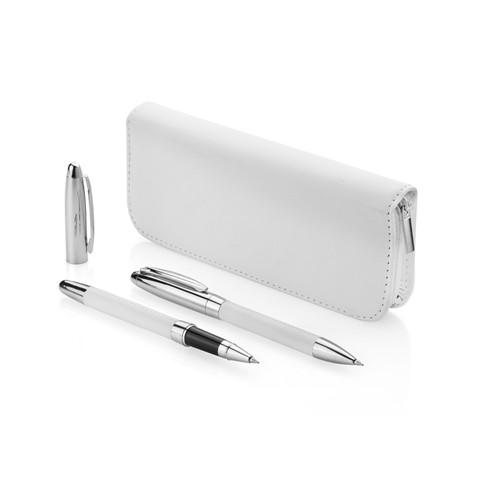 Parure d'Écriture Élégance - Stylo Bille et Roller Personnalisables