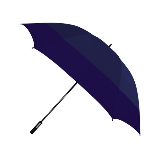 Parapluie Golf Personnalisable Bleu Marine - Fibre de Verre Renforcée