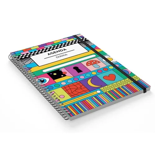 Agenda Quotidien A5 Personnalisable en Polypropylène - Dès 10 ex.