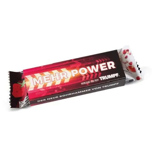 BARRES ENERGY POWERBAR dans un étui personnalisable