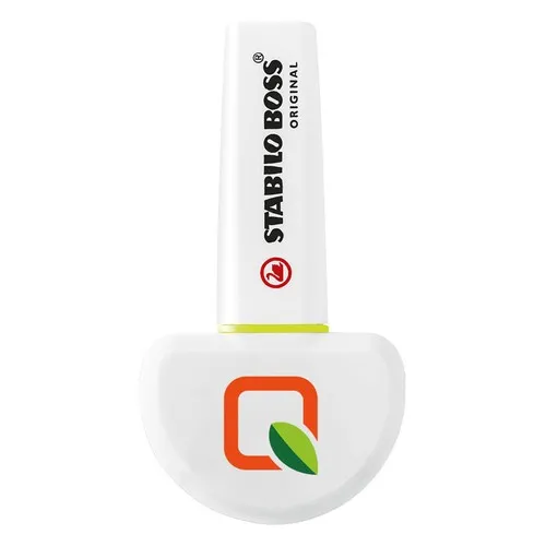 Set de Bureau 4 Surligneurs Personnalisables - Plastique Recyclé