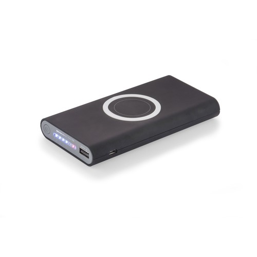 Powerbank Double Charge 8000 mAh - Sans Fil et Filaire Personnalisable