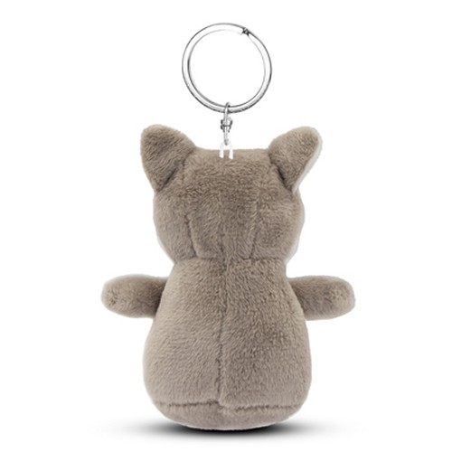 Porte-clés Peluche Loup Personnalisable | Wolfie 9 cm