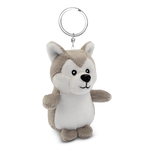 Porte-clés Peluche Loup Personnalisable | Wolfie 9 cm