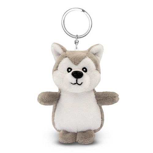 Porte-clés Peluche Loup Personnalisable | Wolfie 9 cm