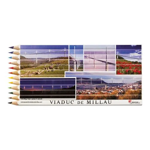 SET QUADRI 12 COUL 17,6 cm