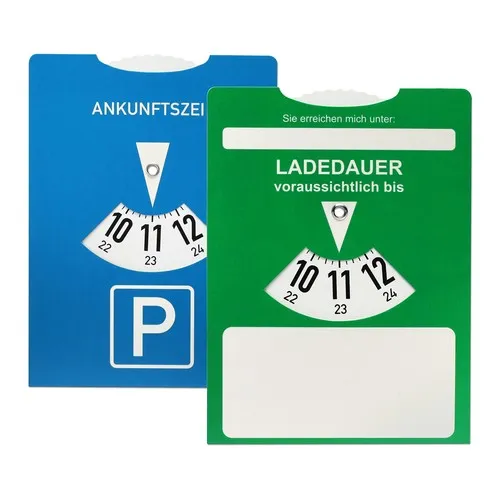 Disque de stationnement véhicule électrique Autriche personnalisable