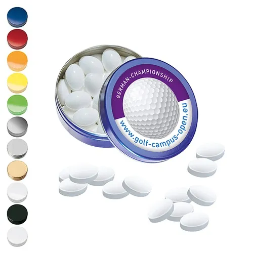 Boîte Métal XS Pastilles Menthe Glacée - Personnalisable