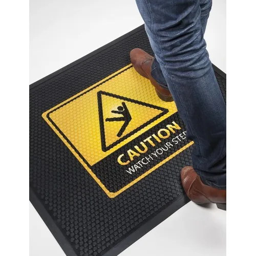 Tapis d'entrée personnalisable haute résistance intérieur/extérieur