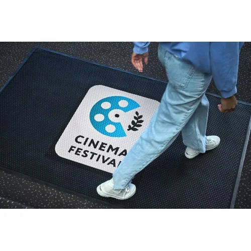 Tapis d'entrée personnalisable haute résistance intérieur/extérieur