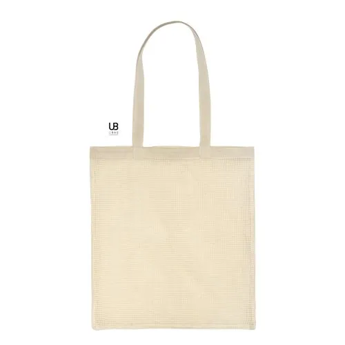 Tote Bag Coton 130g Face Filet - Personnalisable 1 Couleur