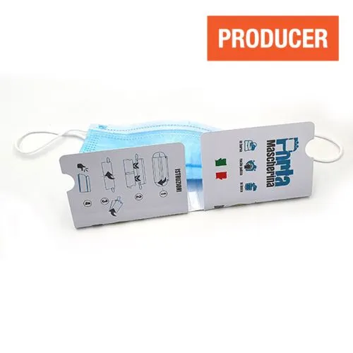 Étui porte-masque personnalisable en carton - Dès 300 ex.