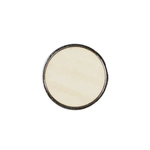 Pin's rond 20 mm - France - Doré