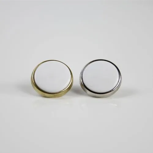 Pin's rond 20 mm - France - Doré