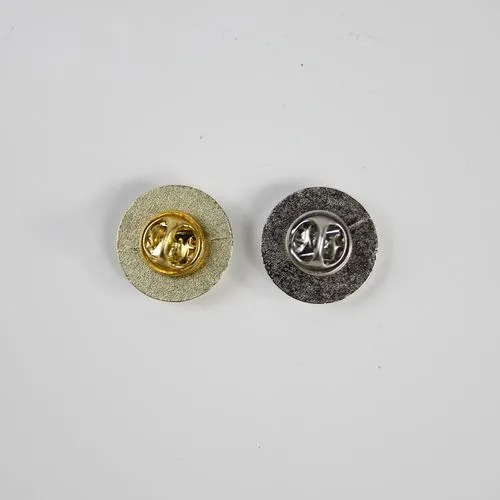 Pin's rond 20 mm - France - Doré