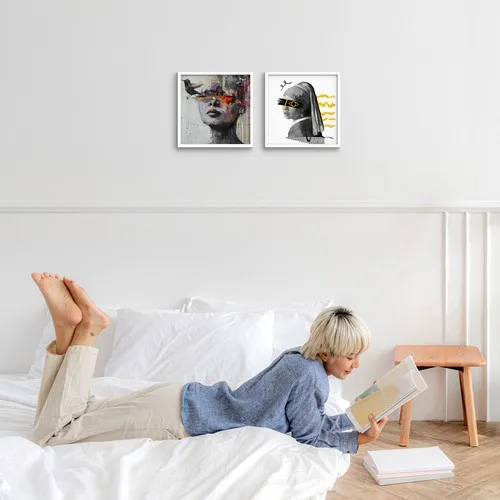 Cadre Photo Mousse avec Fixation Magnétique - Personnalisable