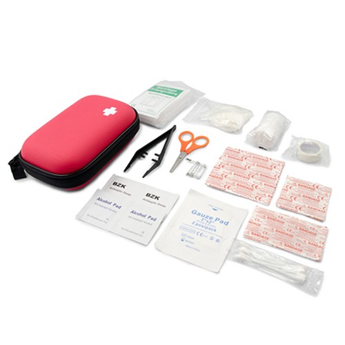 Trousse de premiers secours personnalisable 8 pièces avec pochette