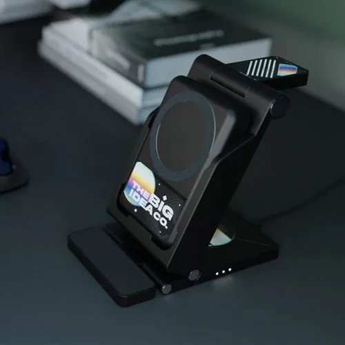 Chargeur Trinifty  sans fil 3-en-1, rABS, 5000mAh