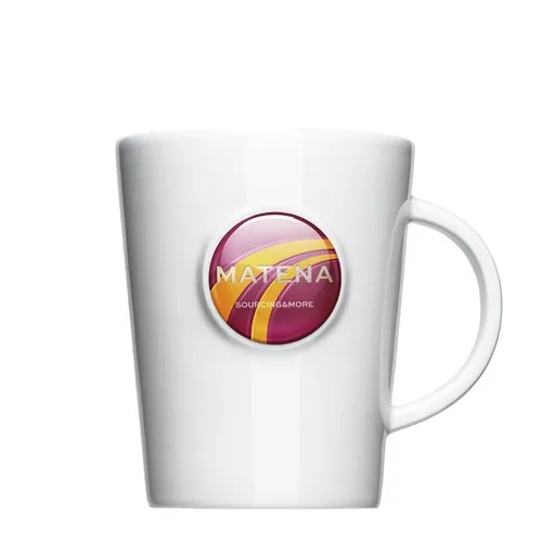 Mug Publicitaire Porcelaine Doming 328 - Personnalisation Premium