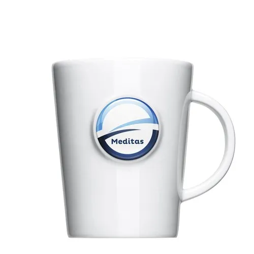 Mug Publicitaire Porcelaine Doming 328 - Personnalisation Premium
