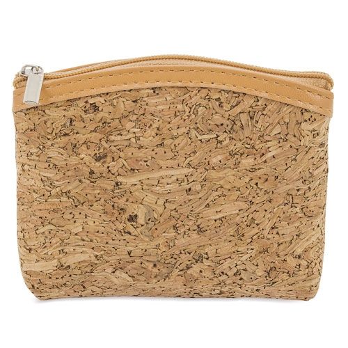 Porte-Monnaie Écologique en Liège Naturel Personnalisable