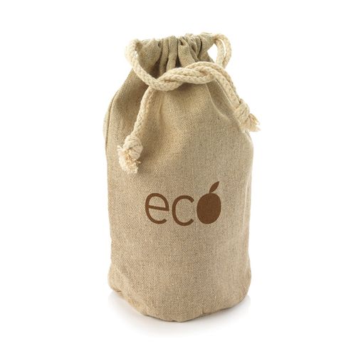 Sac Bourse en Chanvre Naturel Personnalisable - Dès 100 ex.