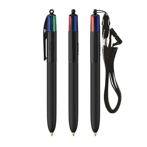 BIC® 4 Couleurs Soft with Lanyard
