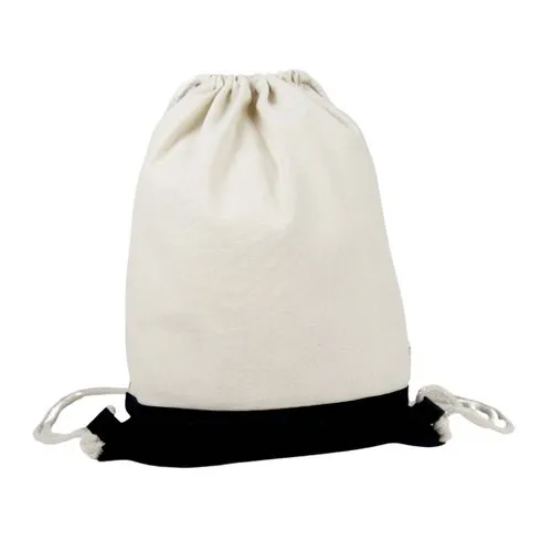 Sac à dos coton EASY Bicolore 230 - Bleu Marine