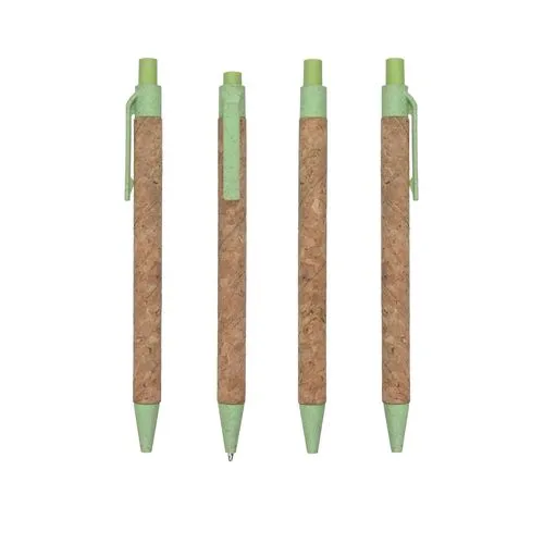 STYLO À BILLE EN PAILLE ET PP