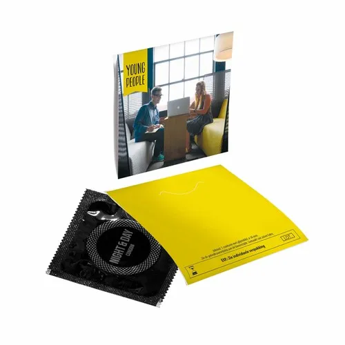 Préservatif dans une enveloppe
