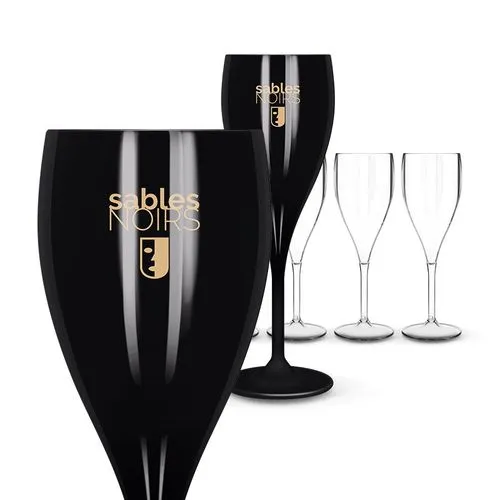 Flûte à champagne personnalisable Tritan® 16cl - Fabrication française