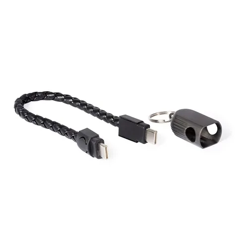 Câble de Charge Type-C avec Porte-Clés Personnalisable