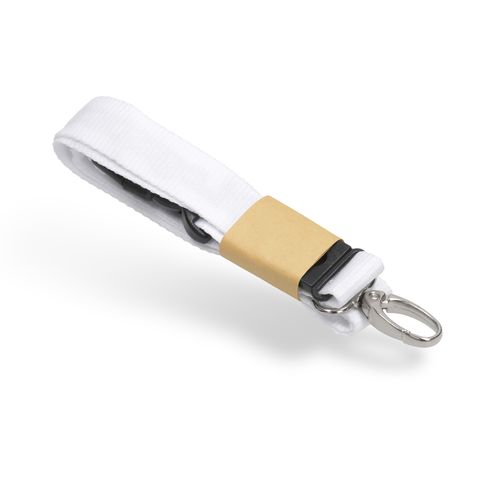 Lanyard RPET Personnalisé - Tour de Cou Écologique Sérigraphié