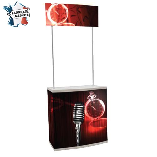 Stand Promotionnel Personnalisable sur Mesure - Fabrication Française